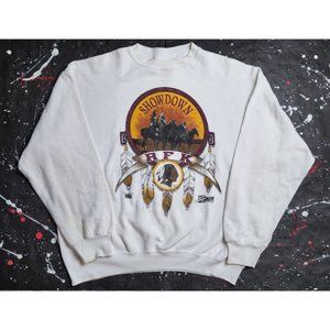 Washington Redskinss Distressed Rfk Stadium showdown shirt sweater